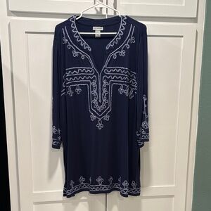 Catherines Deep Blue Top
